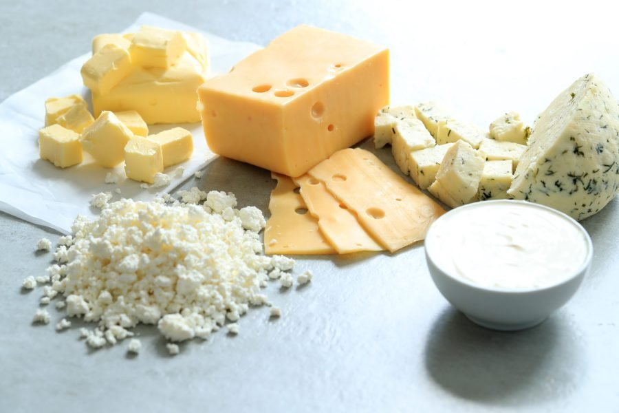 Dairy products Dairy products on the table